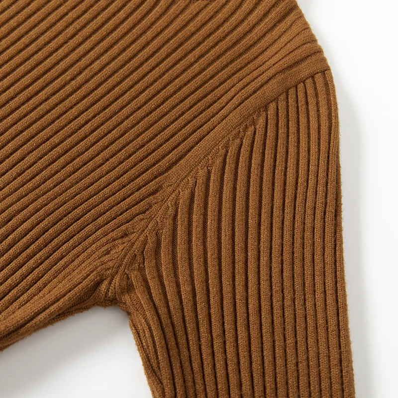 Basic autumn winter short thick sweater dress elegant knit dress women slim mini dress Female chic knit sexy dress