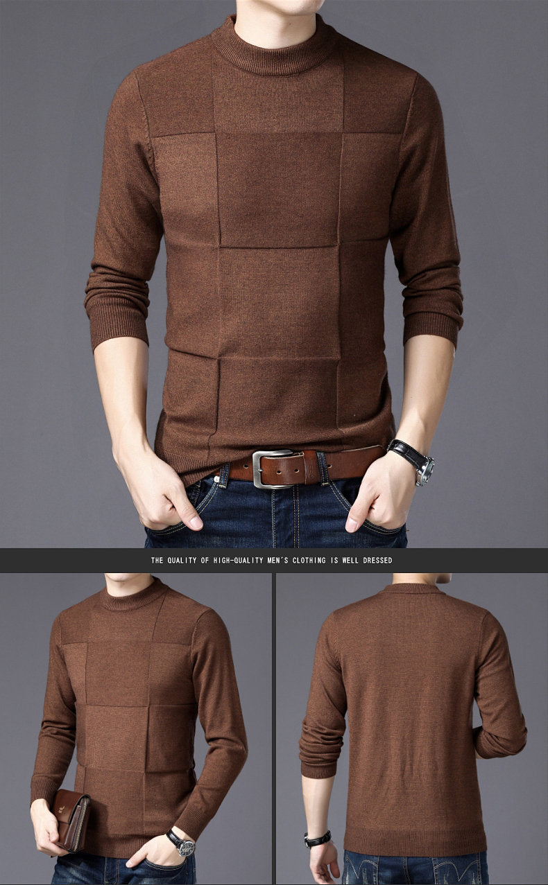 Men's Sweaters 2021 Winter Sweater Men Pullover Men Cashmere Turtleneck Pull
