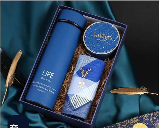 Gift Box Ceramic cup handkerchief brooch - GigaWorldStore
