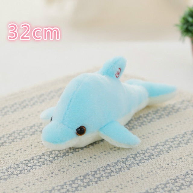 Luminous Pillow Soft Stuffed Plush Glowing Colorful Stars Cushion - GigaWorldStore