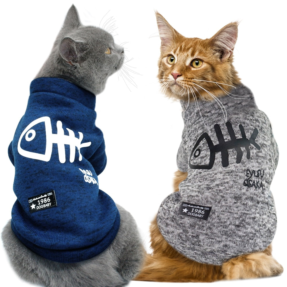 Cat Clothing Pet Puppy Dog Clothes Hoodies For Small Medium Pets