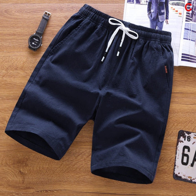 Summer Men's shorts Casual Loose Cropped Trousers Sports Shorts