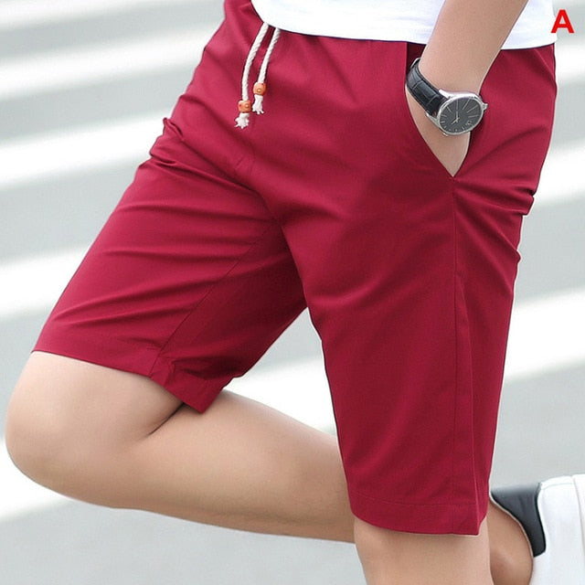 Summer Men's shorts Casual Loose Cropped Trousers Sports Shorts