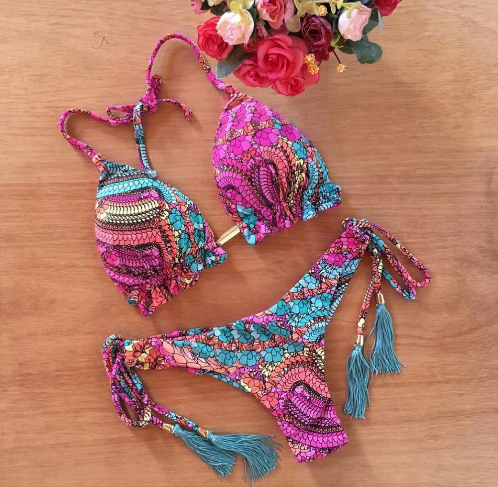 Bikini Women's Swimwear Female Sexy Bikinis Set Push up Women Swimsuits