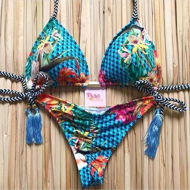 Bikini Women's Swimwear Female Sexy Bikinis Set Push up Women Swimsuits
