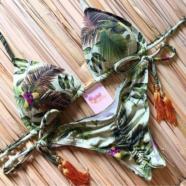 Bikini Women's Swimwear Female Sexy Bikinis Set Push up Women Swimsuits