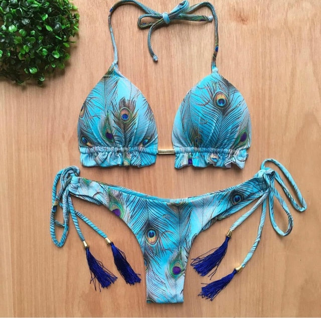 Bikini Women's Swimwear Female Sexy Bikinis Set Push up Women Swimsuits
