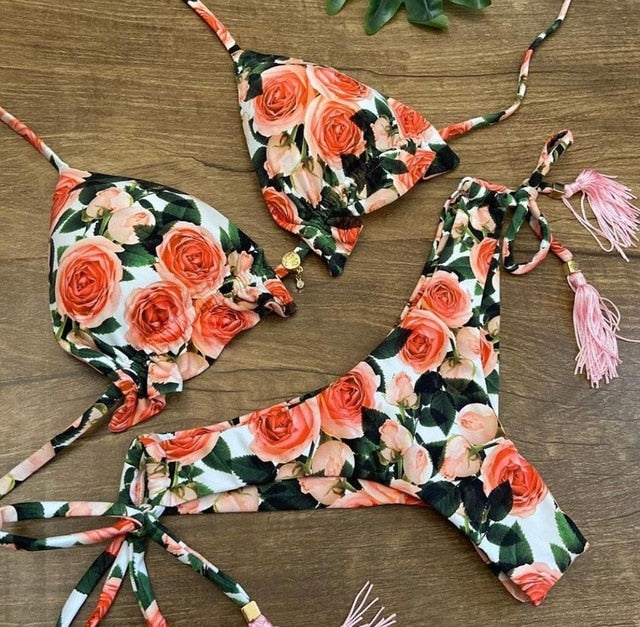 Bikini Women's Swimwear Female Sexy Bikinis Set Push up Women Swimsuits