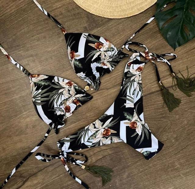Bikini Women's Swimwear Female Sexy Bikinis Set Push up Women Swimsuits