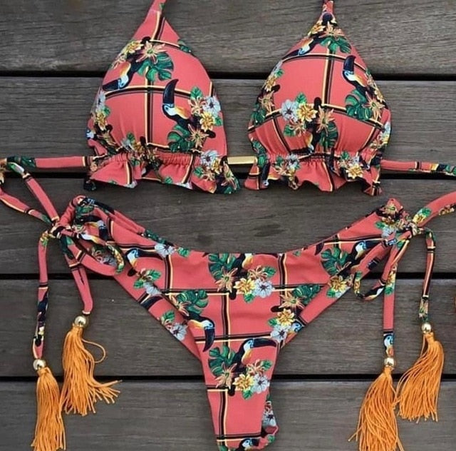 Bikini Women's Swimwear Female Sexy Bikinis Set Push up Women Swimsuits