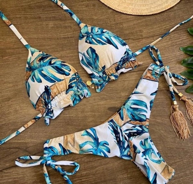 Bikini Women's Swimwear Female Sexy Bikinis Set Push up Women Swimsuits