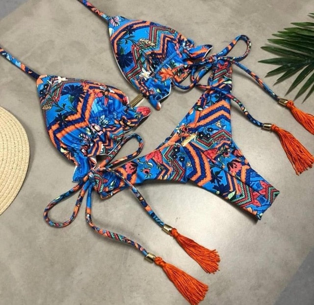 Bikini Women's Swimwear Female Sexy Bikinis Set Push up Women Swimsuits