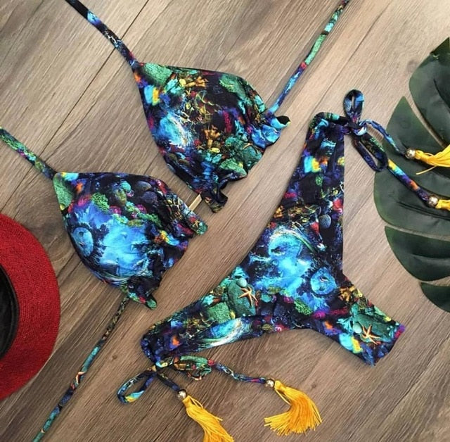 Bikini Women's Swimwear Female Sexy Bikinis Set Push up Women Swimsuits