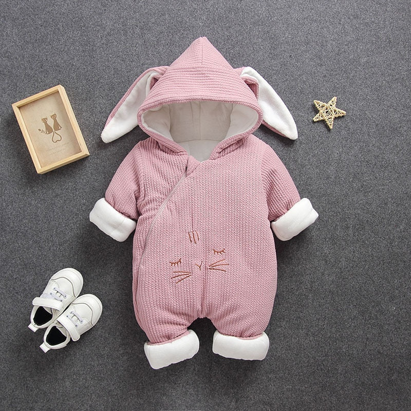 New Baby costume rompers Clothes Boy Girl Garment Thicken Warm Comfortable Pure Cotton coat jacket