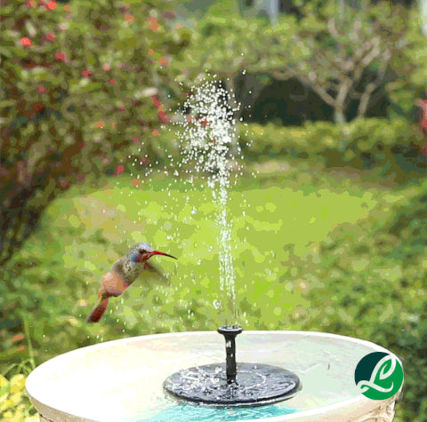 Solar Power Water Fountain Pump Solar Bird Fountain Pond Garden Patio Decor