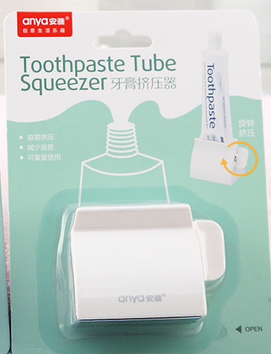 Set Rolling Toothpaste Squeezer Tube Toothpaste Tooth Paste Squeezer Dispenser - GigaWorldStore