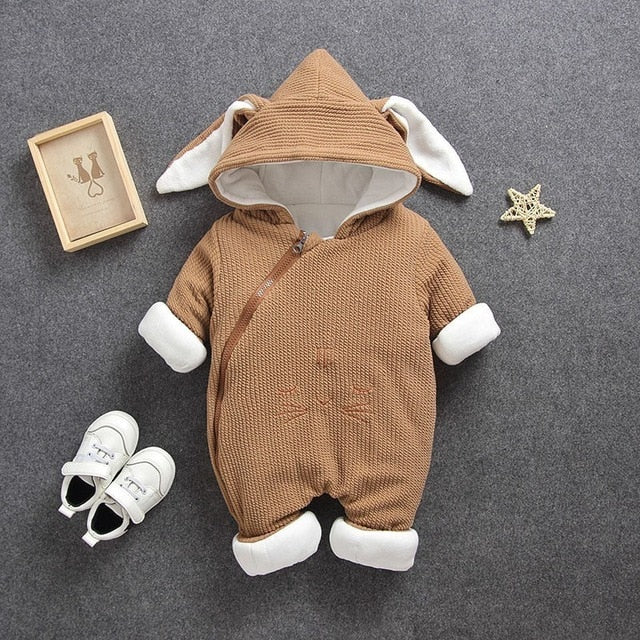 New Baby costume rompers Clothes Boy Girl Garment Thicken Warm Comfortable Pure Cotton coat jacket