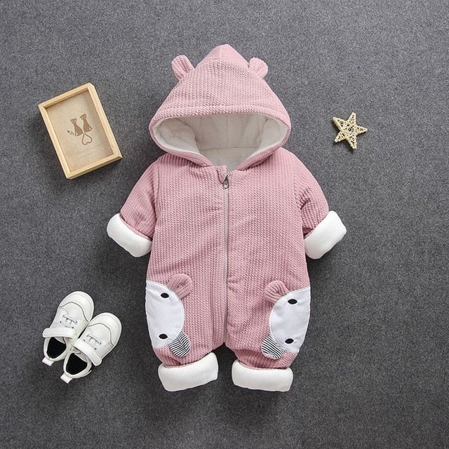 New Baby costume rompers Clothes Boy Girl Garment Thicken Warm Comfortable Pure Cotton coat jacket