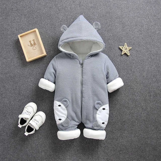 New Baby costume rompers Clothes Boy Girl Garment Thicken Warm Comfortable Pure Cotton coat jacket