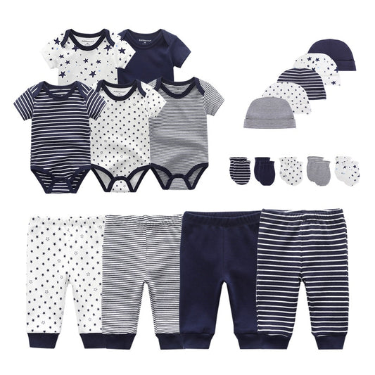 Solid Unisex New Born Baby Boy Clothes  Baby Girl Clothes
