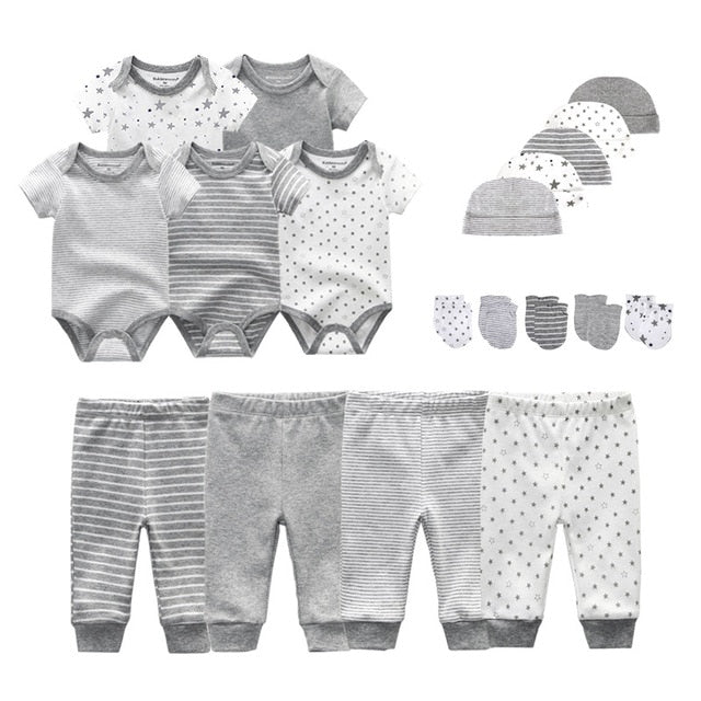 Solid Unisex New Born Baby Boy Clothes  Baby Girl Clothes