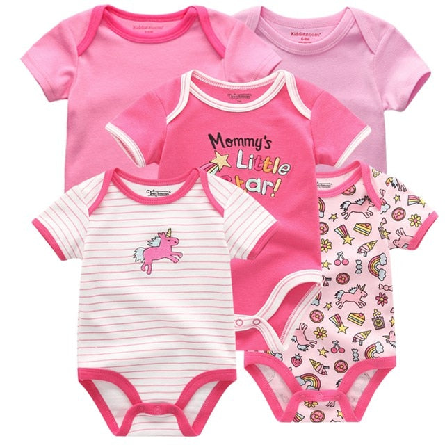 Baby Clothes Unicorn Clothing Bodysuits Newborn 100%Cotton