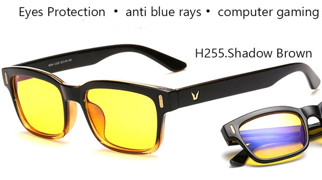 Blue Ray Computer Glasses Men Screen Radiation Eyewear - GigaWorldStore