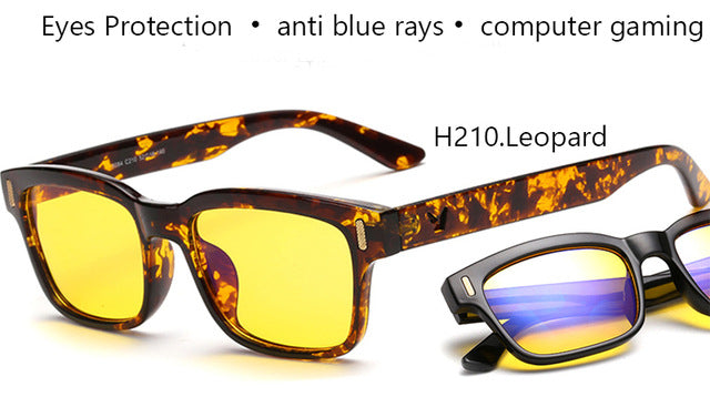 Blue Ray Computer Glasses Men Screen Radiation Eyewear - GigaWorldStore