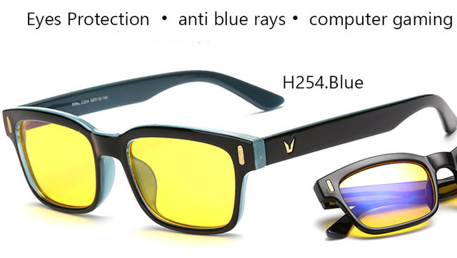 Blue Ray Computer Glasses Men Screen Radiation Eyewear - GigaWorldStore