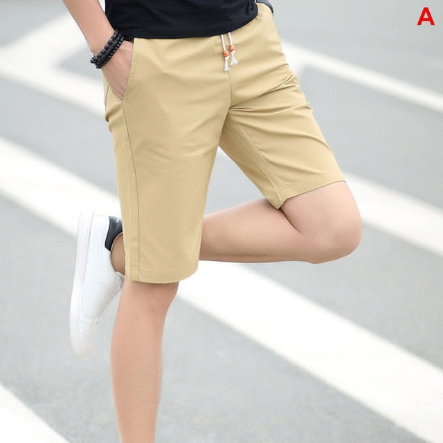 Summer Men's shorts Casual Loose Cropped Trousers Sports Shorts