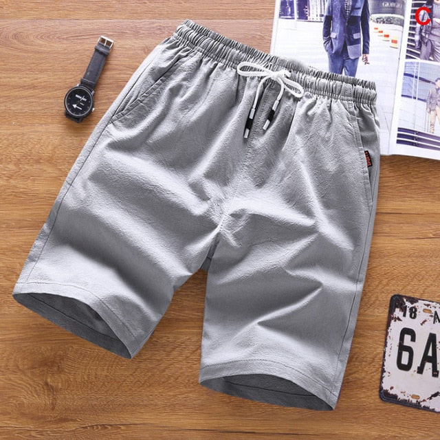 Summer Men's shorts Casual Loose Cropped Trousers Sports Shorts