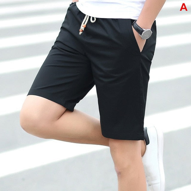 Summer Men's shorts Casual Loose Cropped Trousers Sports Shorts