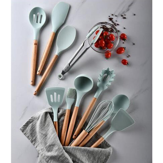 Silicone Cooking Tools Set Premium Silicone Kitchen Cooking Utensils