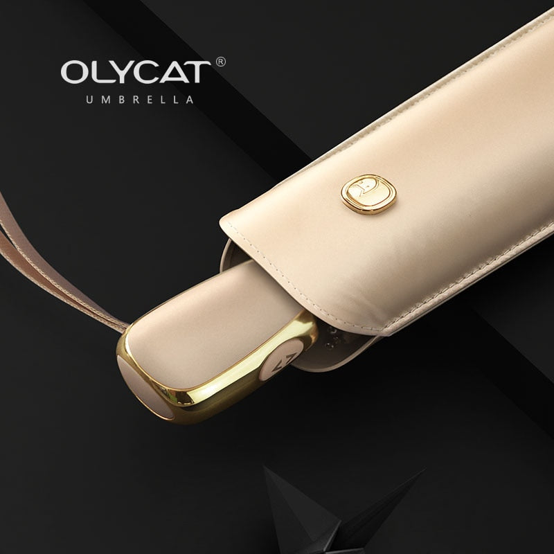 Luxury Ultralight Umbrella Rain Women Anti UV Parasol Folding Clear Umbrellas