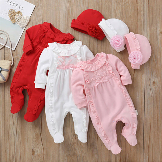 Baby Jumpsuit Girl Cotton Toddler Clothing Infant Rompers Babies Jumpsuits